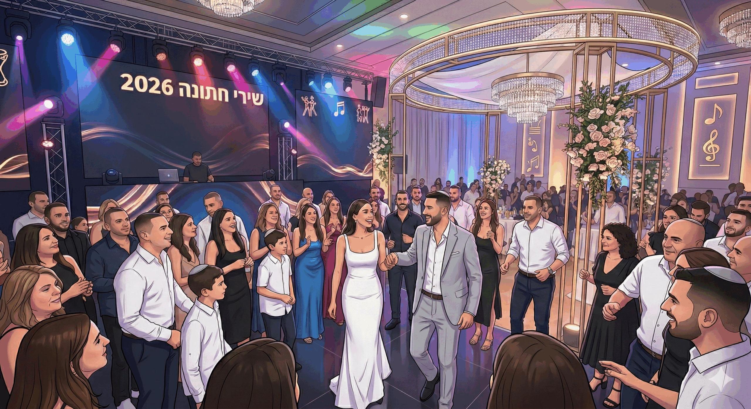 מהם שירי החתונה הכי טרנדיים ל2026?